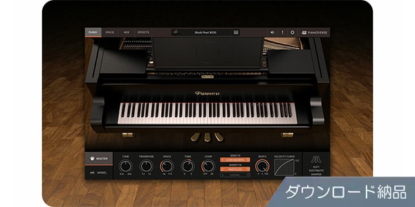 IK MULTIMEDIA ( アイケーマルチメディア )  / Pianoverse Black Pearl B200 ダウンロード納品