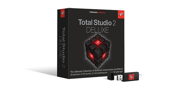 IK MULTIMEDIA/Total Studio 2 Deluxe パッケージ納品