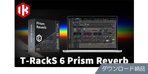 IK MULTIMEDIA ( アイケーマルチメディア )  / T-RackS 6 Prism Reverb ダウンロード納品