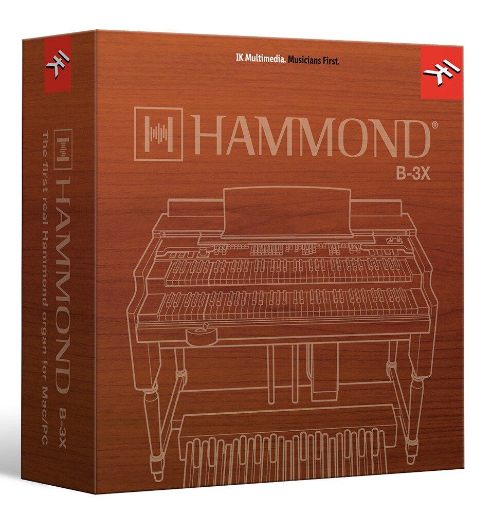 IK MULTIMEDIA/Hammond B-3X クロスグレード初回限定版