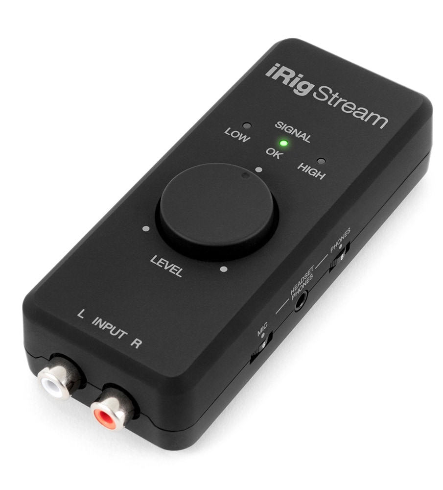 IK MULTIMEDIA/iRig Stream iPhone/iPad用オーディオインターフェイス