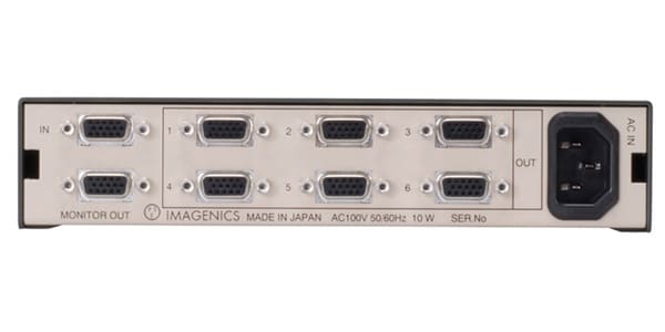 IMAGENICS ( イメージニクス )  / DD-106　1入力7出力　アナログRGB分配器画像2