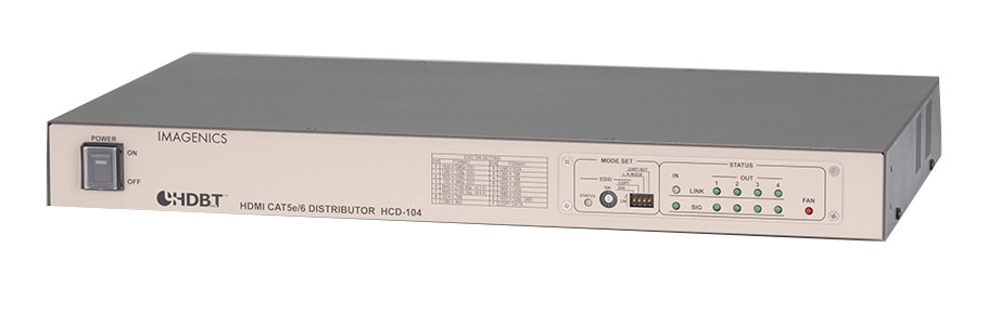 /HCD-104　　HDBaseT信号分配器