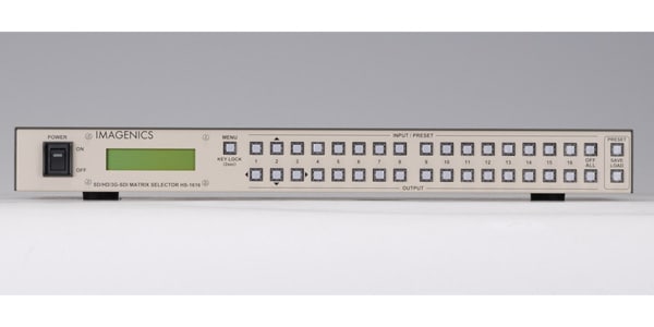 IMAGENICS / HS-1616 SDI Matrix Selector画像2