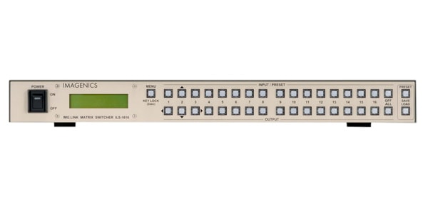 IMAGENICS / ILS-1616 / 0804 (8 inputs, 4 outputs)
