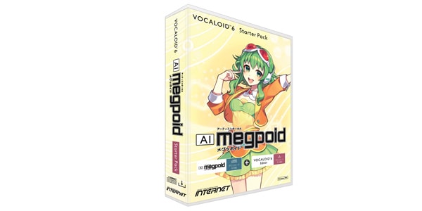 INTERNET/VOCALOID6 Starter Pack AI Megpoid パッケージ版