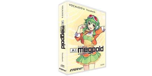 INTERNET/VOCALOID6 Voicebank AI Megpoid パッケージ版