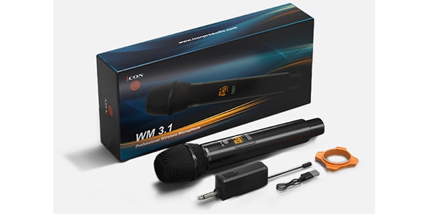 iCON Pro Audio / WM3.1, Plug-in wireless microphone, 1ch画像2