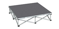 INTELLI STAGE / ステージ基本セット 1x1m 高さ30cm カーペット