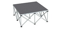 INTELLI STAGE / ステージ基本セット 1x1m 高さ40cm カーペット