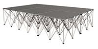 INTELLI STAGE / ステージセット 2x3m 高さ60cm カーペット