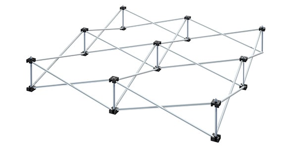 INTELLI STAGE / Stage set 4x3m height 20cm industrial 画像3