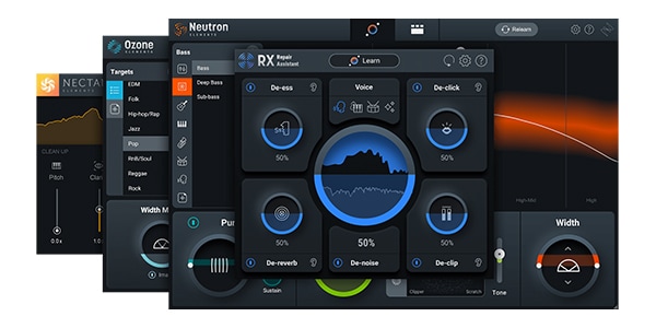 iZotope ( アイゾトープ )  / Elements Suite (v7.1) 他社プラグイン乗換版　簡易パッケージ版 画像2