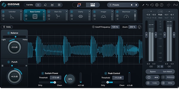 iZotope ( アイゾトープ )  / Ozone 12 Advanced ダウンロード納品画像3