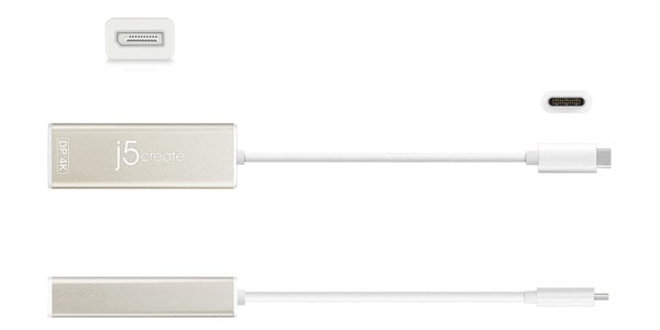 j5 create ( ジェーファイブクリエイト )  / JCA140　USB Type-C to 4K DisplayPort ディスプレイアダプター画像2