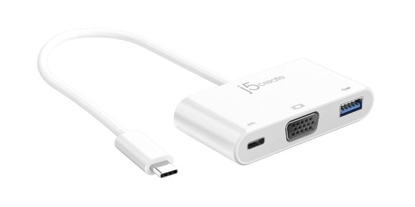 j5 create ( ジェーファイブクリエイト )  / JCA378　Type-C to VGA+USB 3.0マルチアダプター