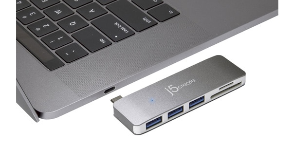 j5 create / JCD348　USB Type-C UltraDrive Mini Dock 5-in-1画像3