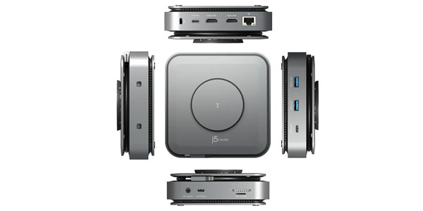 j5 create / JCD3199　USB-C 12in1 with wireless charging	画像4