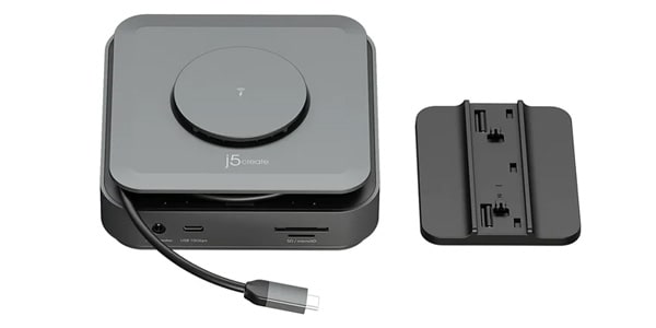 j5 create / JCD3199　USB-C 12in1 with wireless charging	画像5