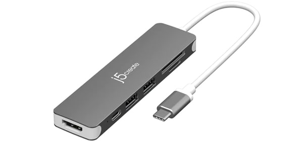 j5 create ( ジェーファイブクリエイト )  / JCD353　USB-C to HDMI&PD 6in1マルチアダプター