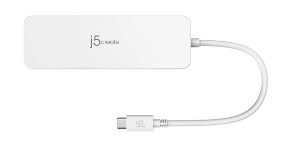 j5 create / 	JCD373 USB-C 7in1 Slim Multi-port Adapter画像2