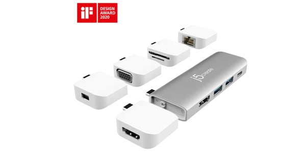 j5 create / JCD389 Type-C 11-in-1  Premium Dock for MacBook Pro/Air