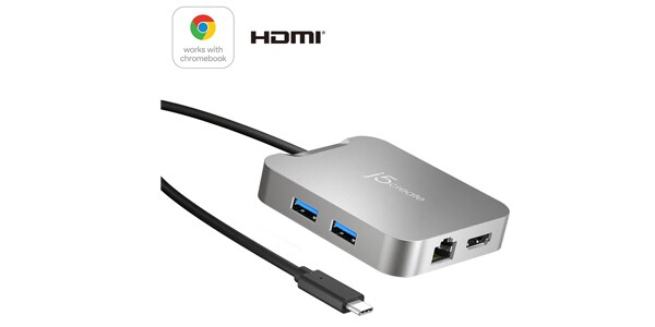 j5 create ( ジェーファイブクリエイト )  / JCD391　USB-C 4K60 PD 5in1 マルチハブ