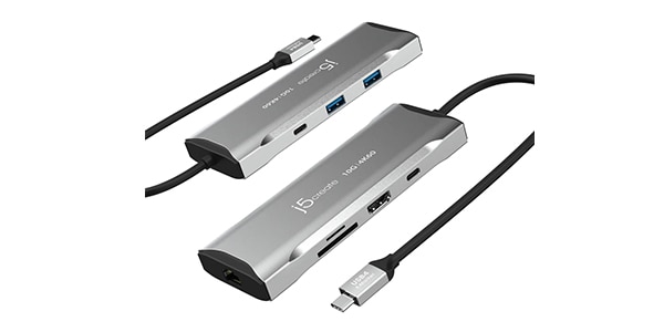 j5 create / 	JCD393 USB3.2 USB-C 9in1 Multi Adapter画像2