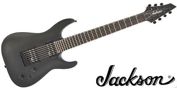 JACKSON ( ジャクソン ) / JS22-7 Satin Black　7弦ギター