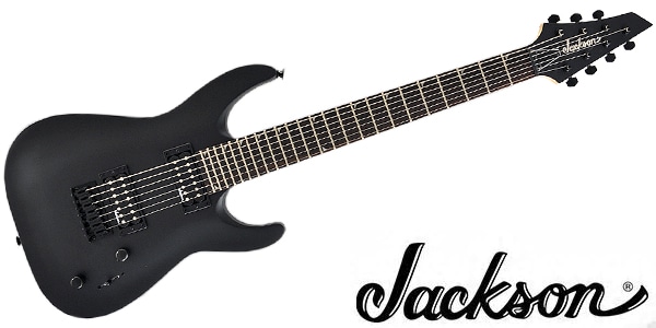 JACKSON ( ジャクソン ) / JS Series Dinky JS22-7 Satin Black　7弦ギター