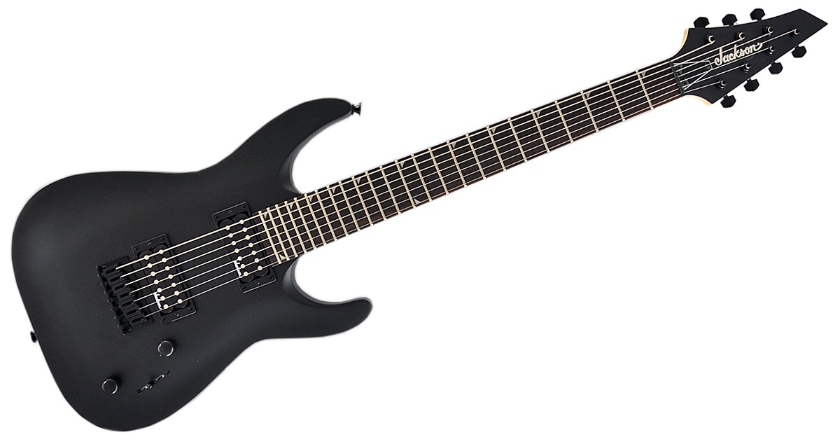 JACKSON/JS22-7 Satin Black　7弦ギター