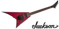 JACKSON RRX24 Laurel Red With Black Bevels