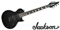 JACKSON SCX7 - Gloss Black　7弦ギター