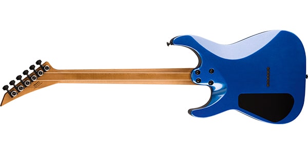 Jackson 日本製 blue American Series Virtuoso, Streaked Ebony, Mystic Blue (ご