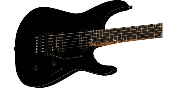 JACKSON ( ジャクソン )  / American Series Virtuoso Streaky Ebony FB Satin Black画像4