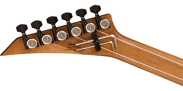 JACKSON ( ジャクソン )  / American Series Virtuoso Streaky Ebony FB Satin Black画像6