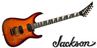 JACKSON / MJ Dinky DK Flame Maple Fluence Amber Burst