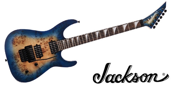 JACKSON ( ジャクソン )  / MJ Series Dinky DKRP Ebony Transparent Bue Burst