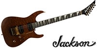 JACKSON / MJ Dinky DK Burl Mahogany Dark Mocha