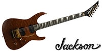 JACKSON / MJ Dinky DK Burl Mahogany Fluence Dark Mocha