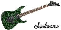 JACKSON Soloist SLX Cracle Green Crackle