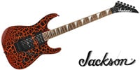 JACKSON Soloist SLX Cracle Orange Crackle