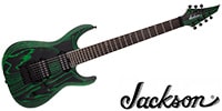 JACKSON Pro Series Dinky DK Modern Ash FR7,Baked Green