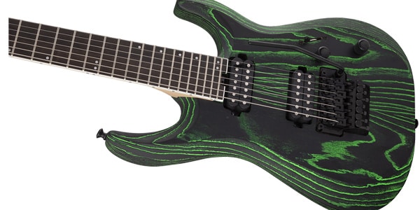 JACKSON / Pro Series Dinky DK Modern Ash FR7,Baked Green 7弦ギター画像3