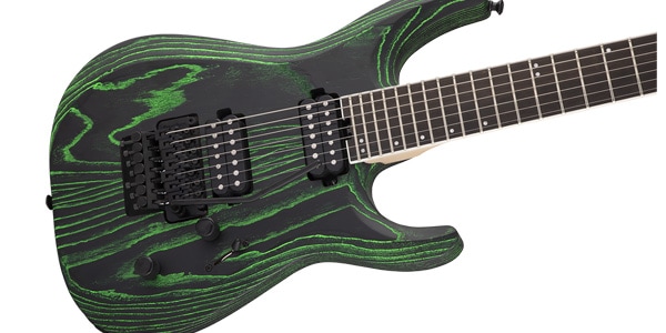 JACKSON / Pro Series Dinky DK Modern Ash FR7,Baked Green 7弦ギター画像4