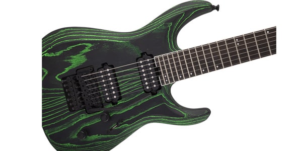 JACKSON / Pro Series Dinky DK Modern Ash FR7,Baked Green 7弦ギター画像7