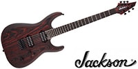 JACKSON Pro Series Dinky DK Modern Ash HT6‚Baked Red