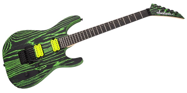 JACKSON ( ジャクソン )  / Pro Series Dinky DK2 Ash Ebony Green Glow画像3