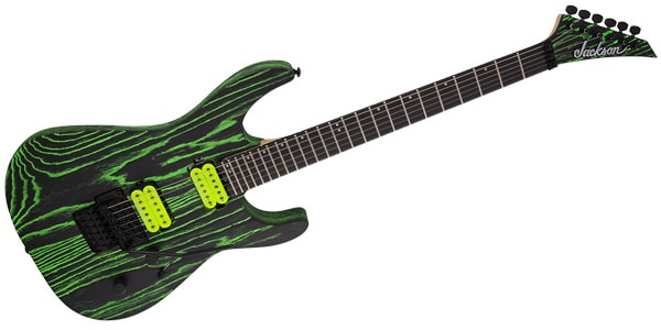 JACKSON ( ジャクソン )  / Pro Series Dinky DK2 Ash Ebony Green Glow画像4