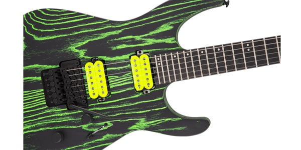 JACKSON ( ジャクソン )  / Pro Series Dinky DK2 Ash Ebony Green Glow画像5